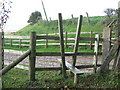 V stile near Honeypot Farm