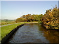 Looking north along the Leeds Liverpool Canal