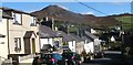 View east along Liverpool Terrace, Llithfaen