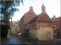 SK9398 : The rear of former shops, High Street, Kirton Lindsey by Jonathan Thacker