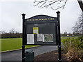 Lower Memorial Park, Failsworth, Sign