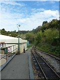 TQ0312 : Amberley Working Museum- platform at Cragside Station by Basher Eyre