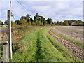 TM2766 : Footpath to the B1116 Dennington Road & A1120 Button's Hill by Geographer