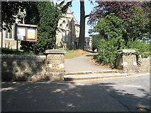 TM2749 : St John's - rear entrance by Basher Eyre