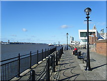 SJ3389 : Esplanade and Canning Dock entrance by Colin Pyle