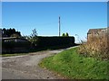 Back entrance to Overlaw farm