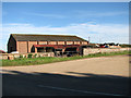 Barn beside the B1105 road