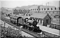 Shirebrook West Station, with train