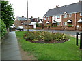 Flowerbed in Rushmans Road