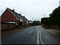 Approaching the junction of  Rushmans Road and Shelley Road