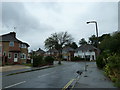 Looking from Greenway into Rushmans Road