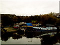 Boatyard on the Leeds Liverpool Canal