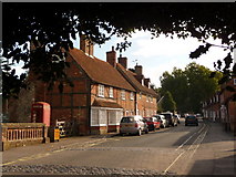 SU3802 : Beaulieu: southern end of High Street by Chris Downer