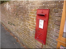 SU3802 : Beaulieu: postbox № SO42 111, High Street by Chris Downer