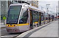 O1734 : LUAS tram no. 4003 at The Point/Tosta na Rinne tram terminus, Mayor Street by P L Chadwick