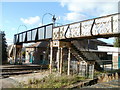 Abergavenny railway station footbridge