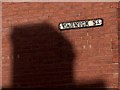 Street sign: Warwick Street, Crookes, Sheffield 10