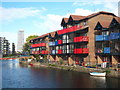 Houses on Blackwall Basin