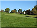 Birch Grove House from footpath across the fairways