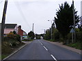 TM3977 : B1123 Holton Road, Halesworth by Geographer