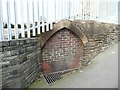 Arch in the wall, Shop Lane, Kirkheaton