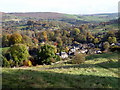 Looking over Stoney Middleton