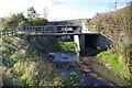 Culvert and footbridge