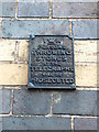 Plaque on Old Police Station, Much Wenlock