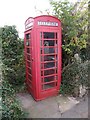SH6280 : Red telephone kiosk, Penmon by Meirion
