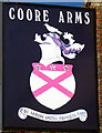 Sign for the Coore Arms