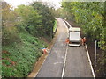 Where the guided busway starts