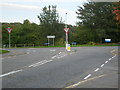 Bridgend Terrace junction with Station Road, Turriff