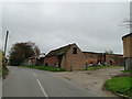 Old farm buildings in Hall Road, Oulton