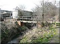 Footbridge at Hey Beck Farm