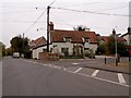 Road junction where Church Lane meets The Street