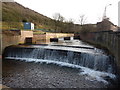 Weir on the River Calder near Callis Bridges