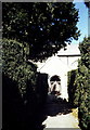 Church path to St Thomas a Becket, Bridford, Devon