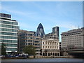 View of the Gherkin from the Thames #2