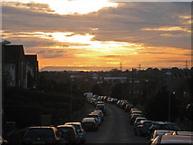 TQ8312 : Sunset at Churchill Avenue by Oast House Archive