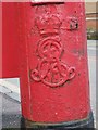 Edward VII postbox, Sinclair Drive / Cartvale Road, G42 - royal cipher