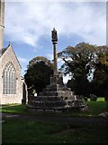 ST4365 : Churchyard Cross, Yatton by John Lord