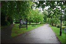 TQ1770 : Thames Path, Canbury Gardens by N Chadwick