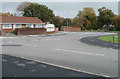 Turning circle at the eastern end of Pontfaen Road, Newport