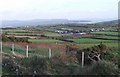 View eastwards towards the hamlet of Uwchmynydd