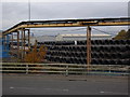 Coils of rod awaiting despatch, ASW, Castle Works, Cardiff