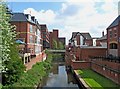 River Sow looking towards Bridge Street