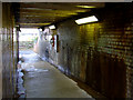 Langside railway station underpass