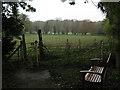 Footpath junction near All Saints Church