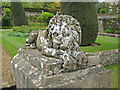 ST9769 : Recumbent lion sculpture by Trevor Rickard