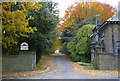 Driveway to Heightside House, Newchurch Road